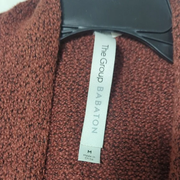 Babaton Deep Red Open Cardigan - Picture 2 of 2